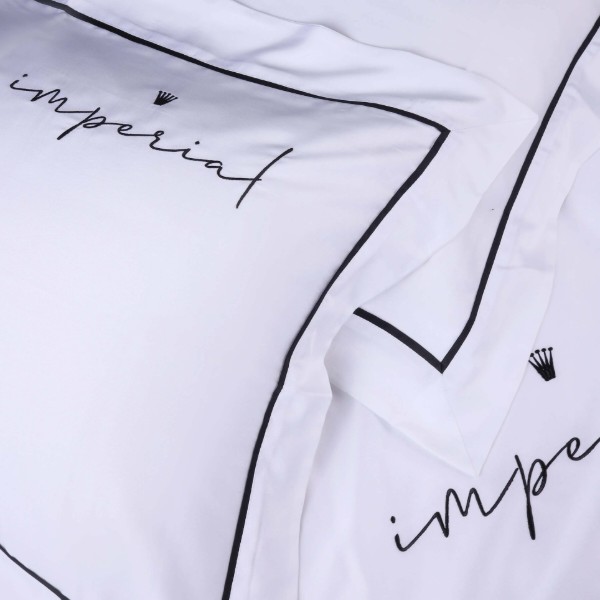 Фото - Комплект постельного белья MirSon Imperial Tencel №01 White 2x143x210 см (2200010753233)